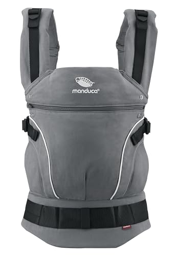 manduca FIRST Porte-bébé > Dark Grey < Porte-bébé ergonomique &