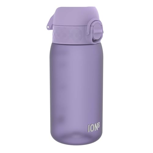 Ion8 Gourde Enfant, 350ml, Anti-Fuite, Facile à Ouvrir, Verrouillage Sécurisé,