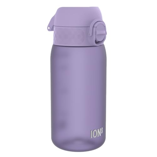 Ion8 Gourde Enfant, 350ml, Anti-Fuite, Facile à Ouvrir, Verrouillage Sécurisé,