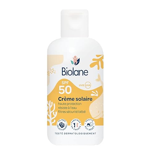 BIOLANE - Creme Solaire Bebe SPF 50-100ML - Haute Protection